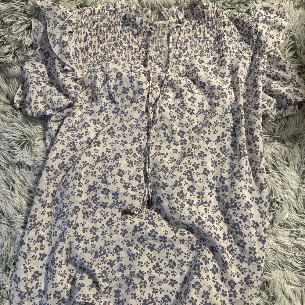 Floral Print Women's Top